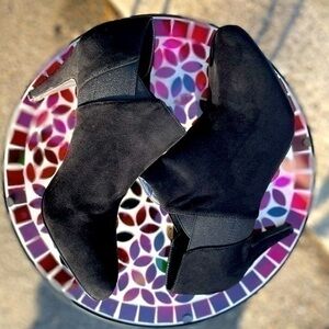 Nine West Black Booties